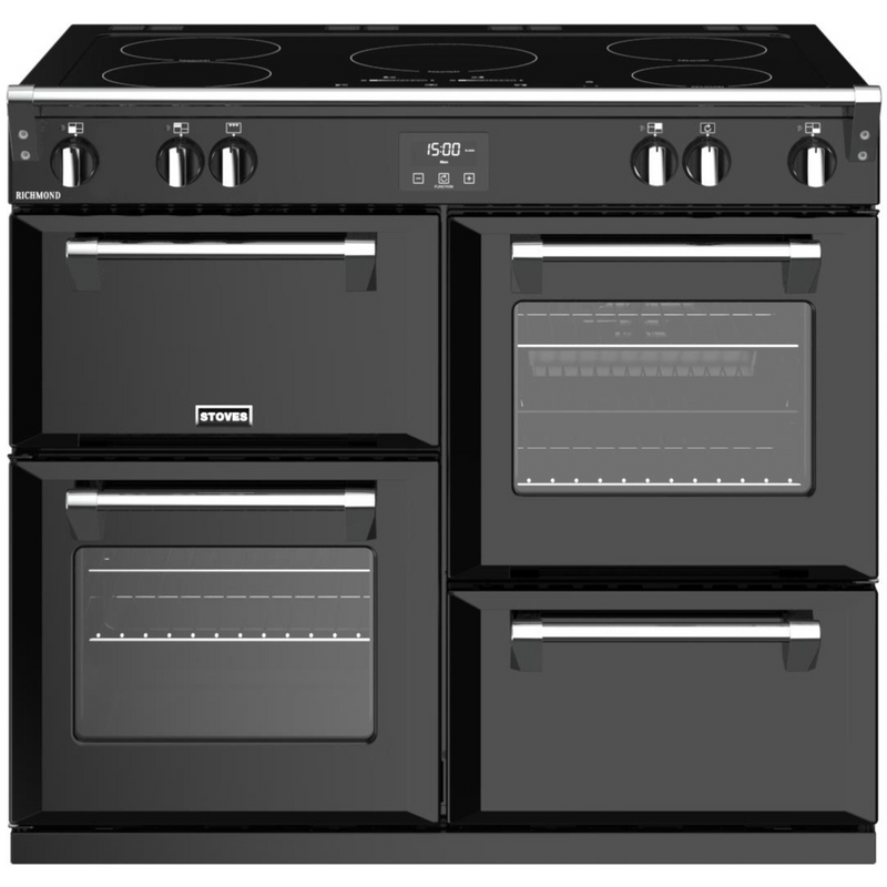 Stoves Richmond ST RICH S1000Ei MK22 BK 100cm Electric Induction (Touch Control) Range Cooker (Discontinued)