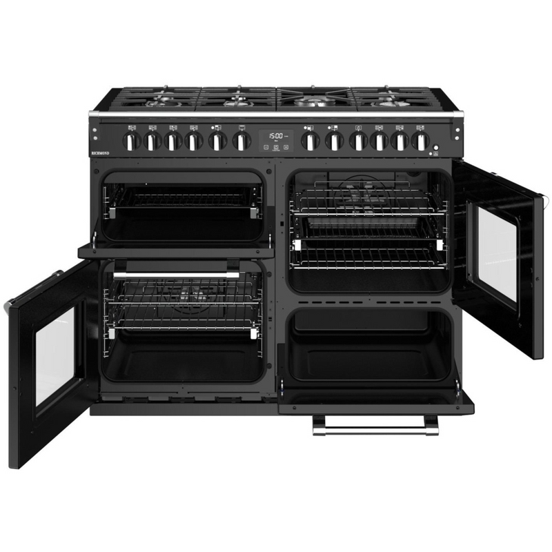 Stoves Richmond ST RICH S1100DF MK22 BK 110cm Dual Fuel Range Cooker (Discontinued)