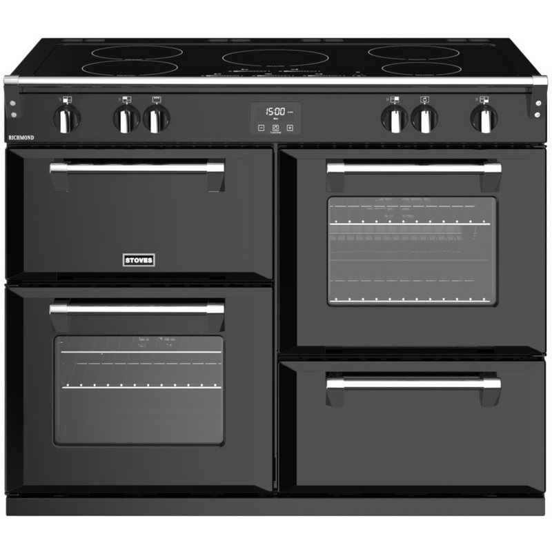 Stoves Richmond ST RICH S1100Ei MK22 BK 110cm Electric Induction (Touch Control) Range Cooker (Discontinued)