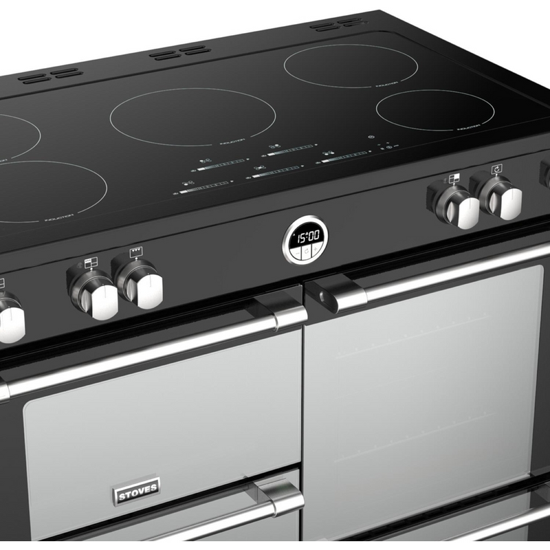 Stoves Sterling ST STER S1000Ei MK22 BK 100cm Electric Induction (Touch Control) Range Cooker (Discontinued)