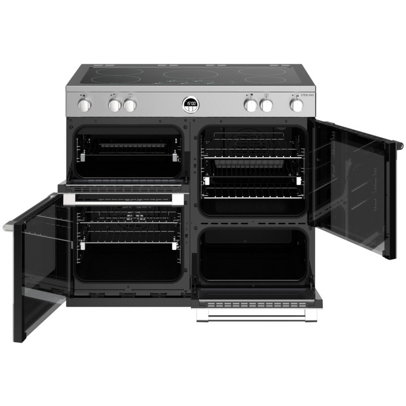 Stoves Sterling ST STER S1000Ei MK22 SS 100cm Electric Induction (Touch Control) Range Cooker (Discontinued)
