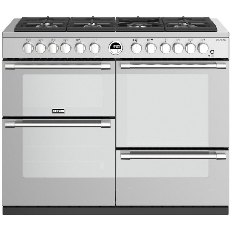 Stoves Sterling ST STER S1100DF MK22 SS 110cm Dual Fuel Range Cooker (Discontinued)