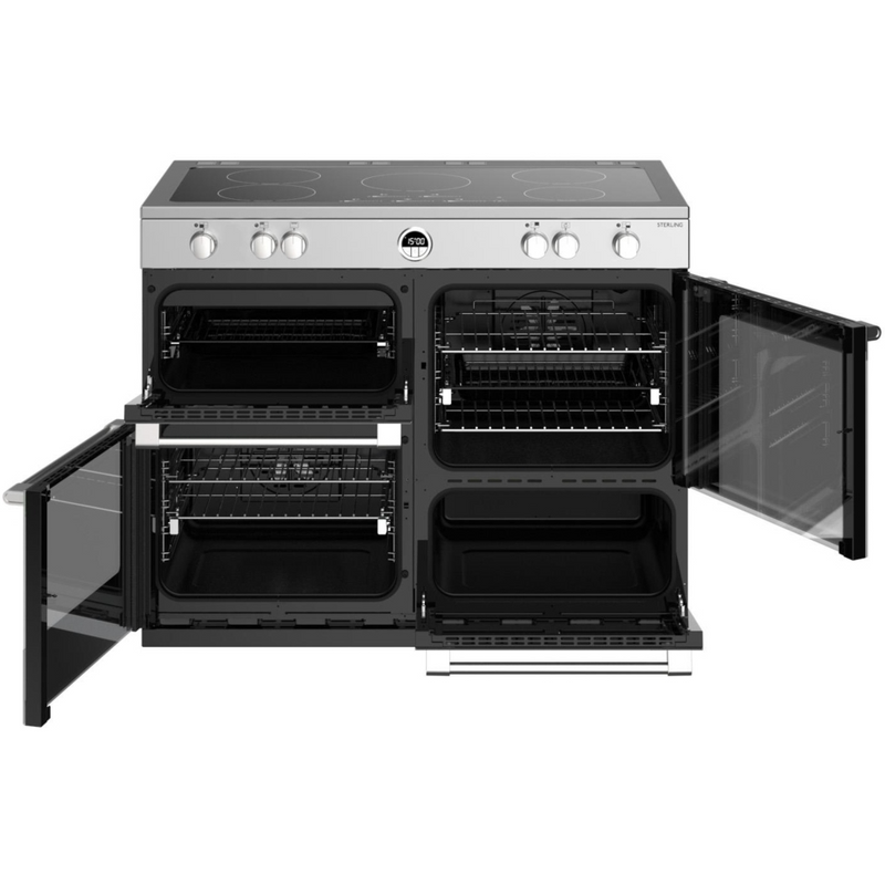 Stoves Sterling ST STER S1100Ei MK22 SS 110cm Electric Induction (Touch Control) Range Cooker (Discontinued)