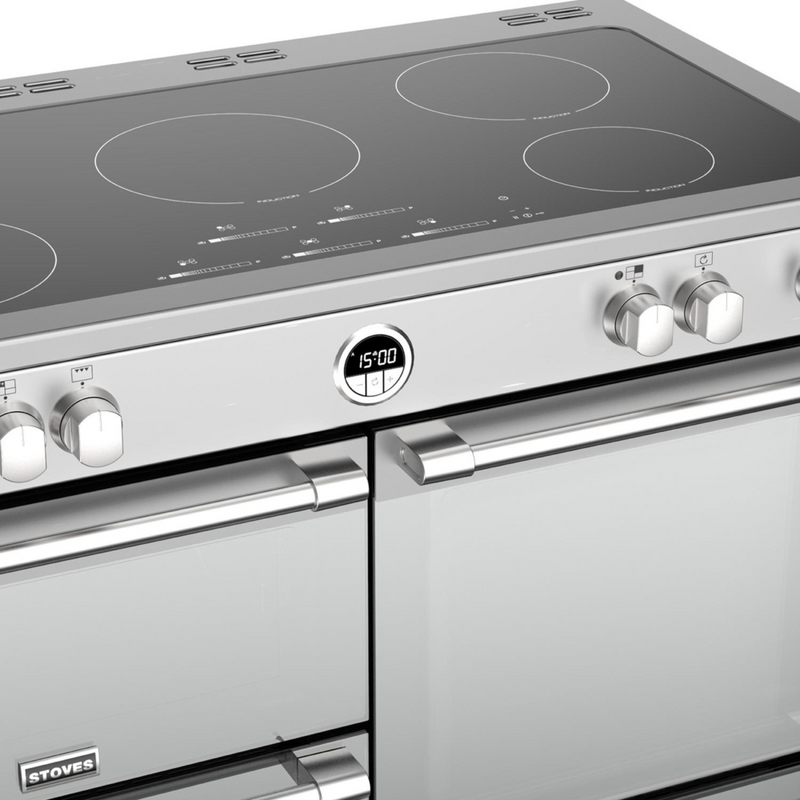 Stoves Sterling ST STER S1100Ei MK22 SS 110cm Electric Induction (Touch Control) Range Cooker (Discontinued)
