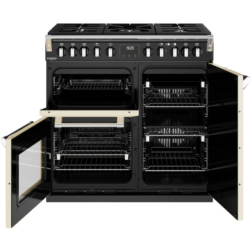 Stoves Richmond Deluxe ST DX RICH D900DF CC 90cm Dual Fuel Range Cooker (Discontinued)