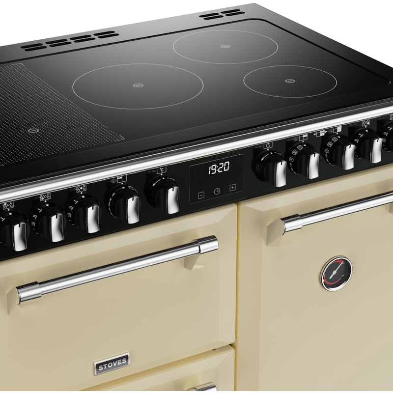 Stoves Richmond Deluxe ST DX RICH D900Ei RTY CC 90cm Electric Induction (Rotary Control) Range Cooker (Discontinued)