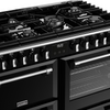 Stoves Richmond Deluxe ST DX RICH D1000DF BK 100cm Dual Fuel Range Cooker (Discontinued) Thumbnail