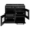 Stoves Richmond Deluxe ST DX RICH D1000DF GTG BK 100cm Dual Fuel GTG Range Cooker (Discontinued) Thumbnail