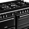 Stoves Richmond Deluxe ST DX RICH D1000DF GTG BK 100cm Dual Fuel GTG Range Cooker (Discontinued) Thumbnail