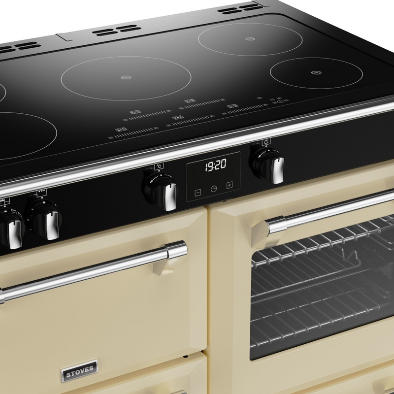 Stoves Richmond Deluxe ST DX RICH D1000Ei TCH CC 100cm Electric Induction (Touch Control) Range Cooker (Discontinued)