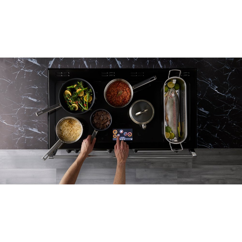 Stoves Richmond Deluxe ST DX RICH D1000Ei ZLS BK 100cm Electric Induction (Zoneless) Range Cooker (Discontinued)
