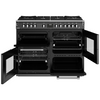 Stoves Richmond Deluxe ST DX RICH D1100DF GTG BK 110cm Dual Fuel GTG Range Cooker (Discontinued) Thumbnail