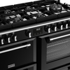 Stoves Richmond Deluxe ST DX RICH D1100DF GTG BK 110cm Dual Fuel GTG Range Cooker (Discontinued) Thumbnail