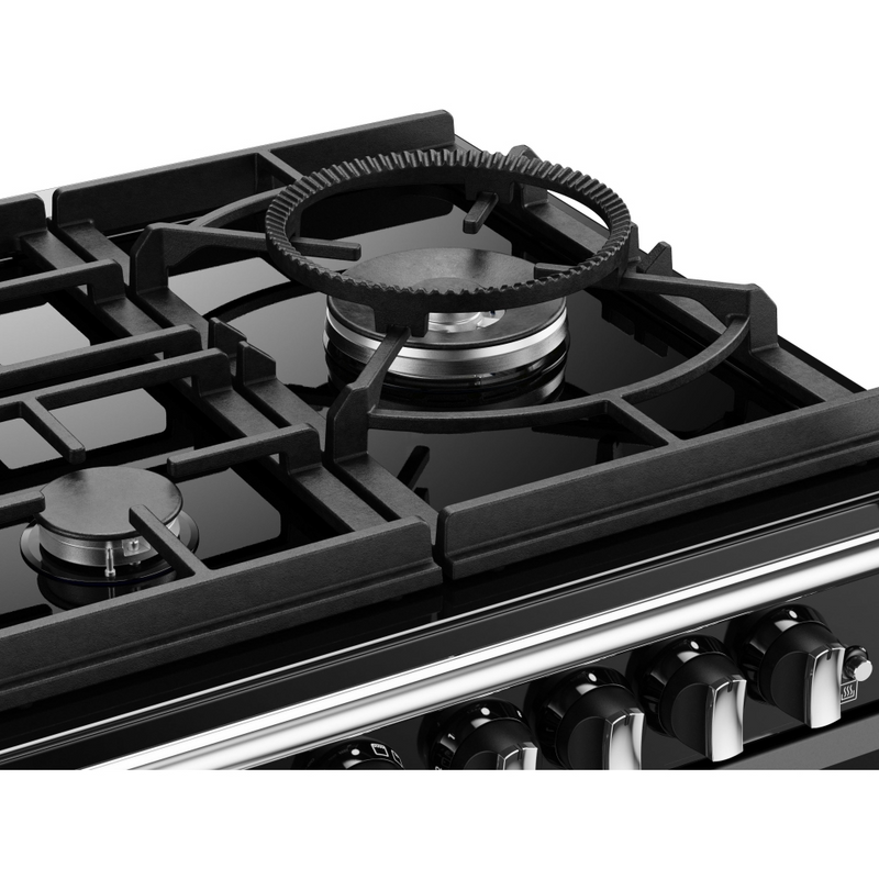 Stoves Richmond Deluxe ST DX RICH D1100DF GTG BK 110cm Dual Fuel GTG Range Cooker (Discontinued)