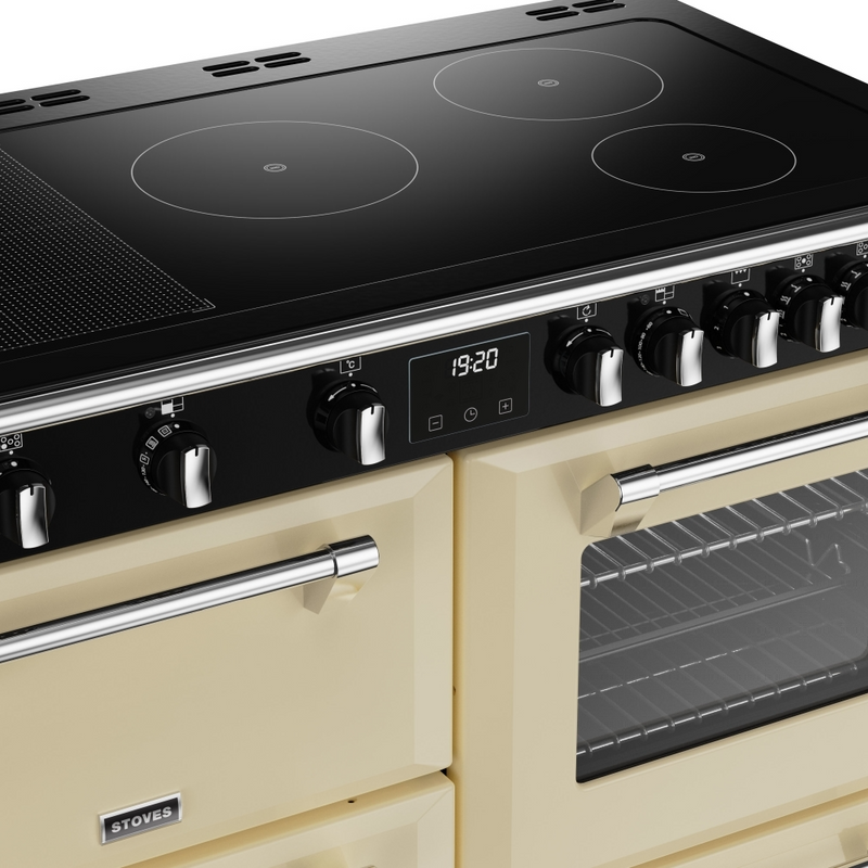 Stoves Richmond Deluxe ST DX RICH D1100Ei RTY CC 110cm Electric Induction (Rotary Control) Range Cooker (Discontinued)