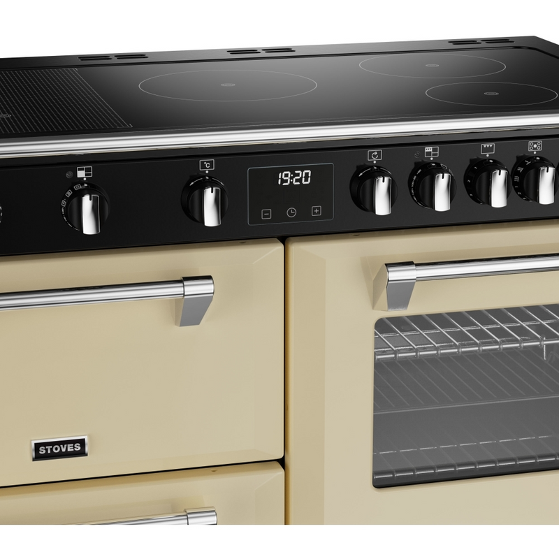 Stoves Richmond Deluxe ST DX RICH D1100Ei RTY CC 110cm Electric Induction (Rotary Control) Range Cooker (Discontinued)