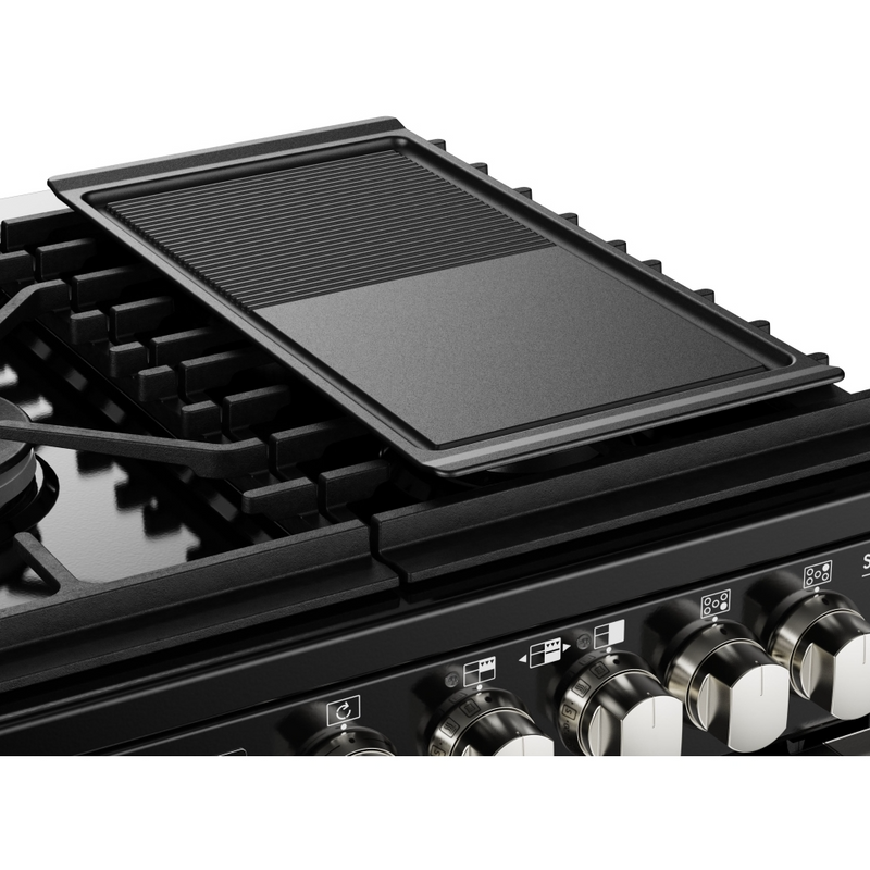 Stoves Sterling Deluxe ST DX STER D900DF BK 90cm Dual Fuel Range Cooker (Discontinued)