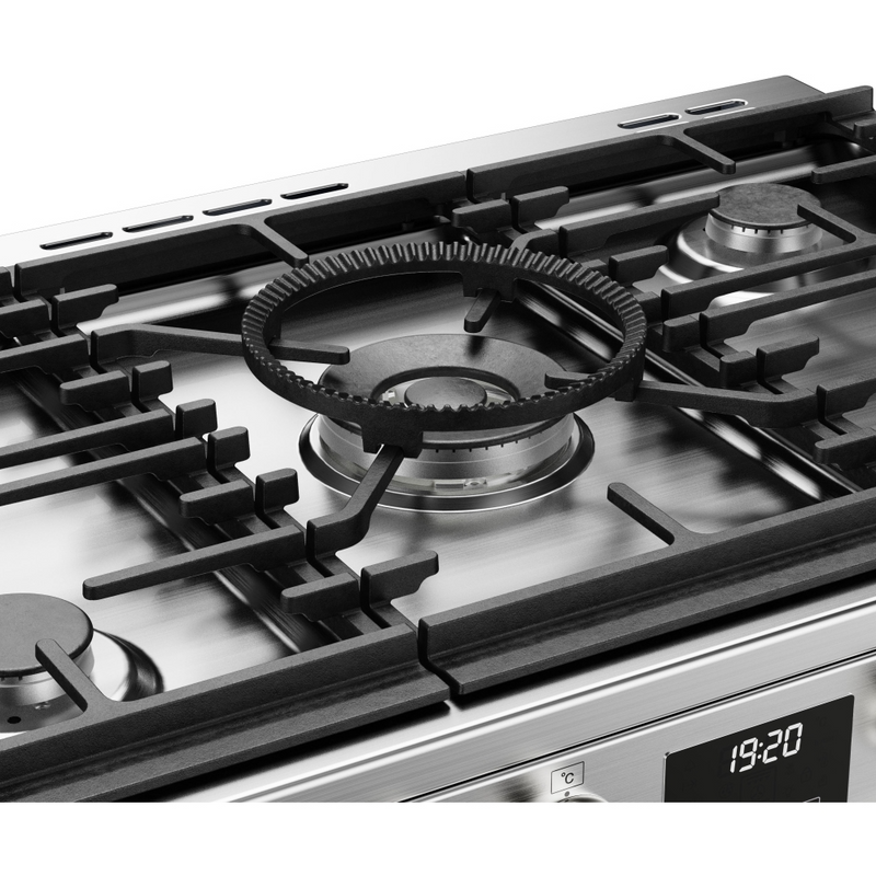 Stoves Sterling Deluxe ST DX STER D900DF SS 90cm Dual Fuel Range Cooker (Discontinued)