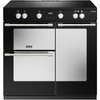 Stoves Sterling Deluxe ST DX STER D900Ei TCH BK 90cm Electric Induction (Touch Control) Range Cooker (Discontinued) Thumbnail