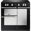 Stoves Sterling Deluxe ST DX STER D900Ei TCH BK 90cm Electric Induction (Touch Control) Range Cooker Thumbnail