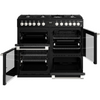 Stoves Sterling Deluxe ST DX STER D1000DF BK 100cm Dual Fuel Range Cooker (Discontinued) Thumbnail
