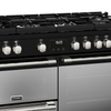 Stoves Sterling Deluxe ST DX STER D1000DF GTG BK 100cm Dual Fuel GTG Range Cooker (Discontinued) Thumbnail