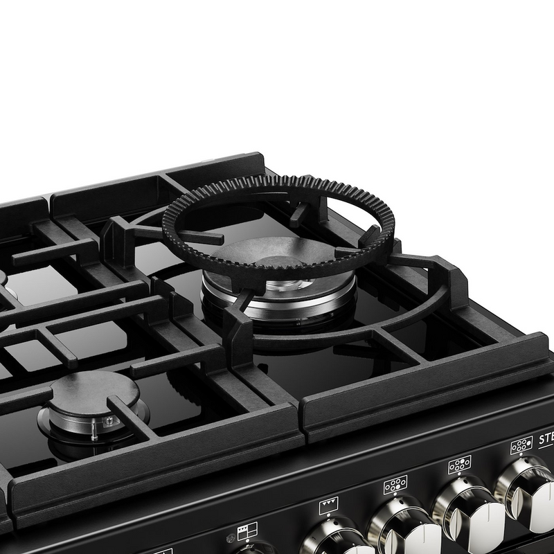 Stoves Sterling Deluxe ST DX STER D1000DF GTG BK 100cm Dual Fuel GTG Range Cooker (Discontinued)