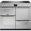 Stoves Sterling Deluxe ST DX STER D1000Ei ZLS SS 100cm Electric Induction (Zoneless) Range Cooker (Discontinued) Thumbnail