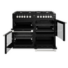 Stoves Sterling Deluxe ST DX STER D1100DF BK 110cm Dual Fuel Range Cooker (Discontinued) Thumbnail