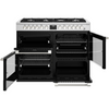 Stoves Sterling Deluxe ST DX STER D1100DF SS 110cm Dual Fuel Range Cooker (Discontinued) Thumbnail