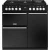 Stoves Precision Deluxe ST DX PREC D900DF GTG BK 90cm Dual Fuel GTG Range Cooker (Discontinued) Thumbnail