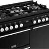 Stoves Precision Deluxe ST DX PREC D900DF GTG BK 90cm Dual Fuel GTG Range Cooker (Discontinued) Thumbnail