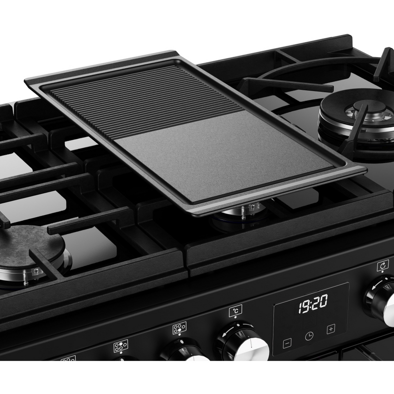 Stoves Precision Deluxe ST DX PREC D900DF GTG BK 90cm Dual Fuel GTG Range Cooker (Discontinued)