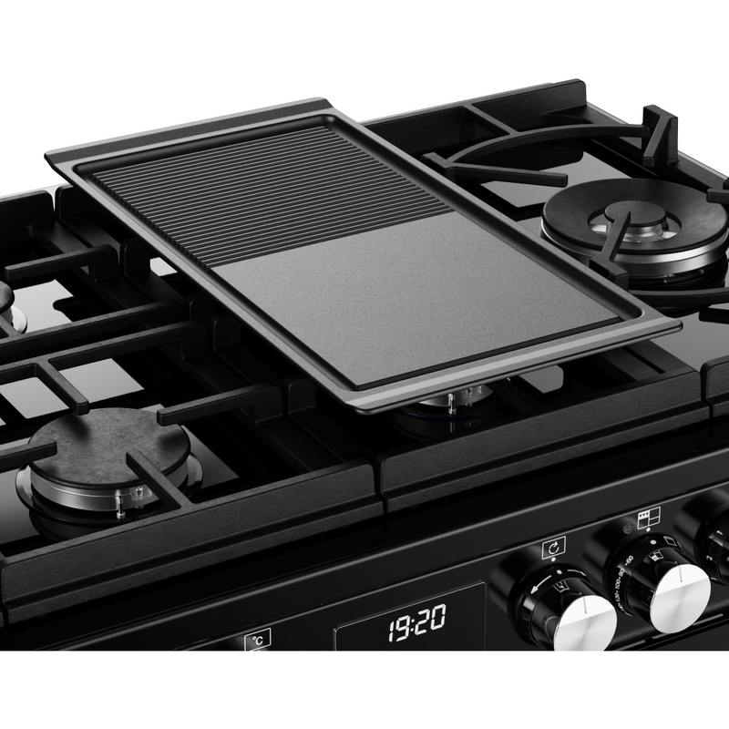 Stoves Precision Deluxe ST DX PREC D1000DF GTG BK 100cm Dual Fuel GTG Range Cooker (Discontinued)