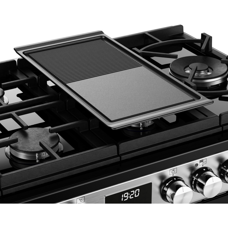 Stoves Precision Deluxe ST DX PREC D1000DF GTG SS 100cm Dual Fuel GTG Range Cooker (Discontinued)