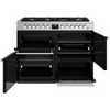 Stoves Precision Deluxe ST DX PREC D1100DF SS 110cm Dual Fuel Range Cooker (Discontinued) Thumbnail
