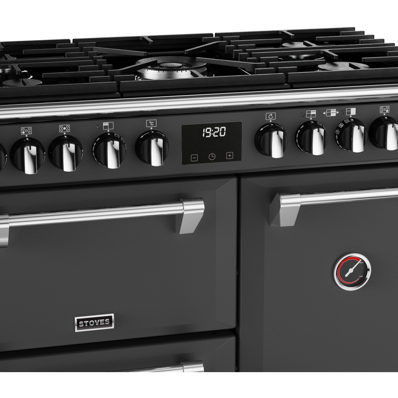 Stoves Richmond Deluxe ST DX RICH D900DF AGR 90cm Dual Fuel Range Cooker (Discontinued)