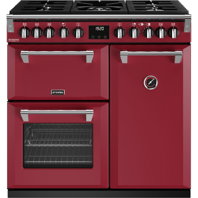 Stoves Richmond Deluxe ST DX RICH D900DF CRE 90cm Dual Fuel Range Cooker (Discontinued)