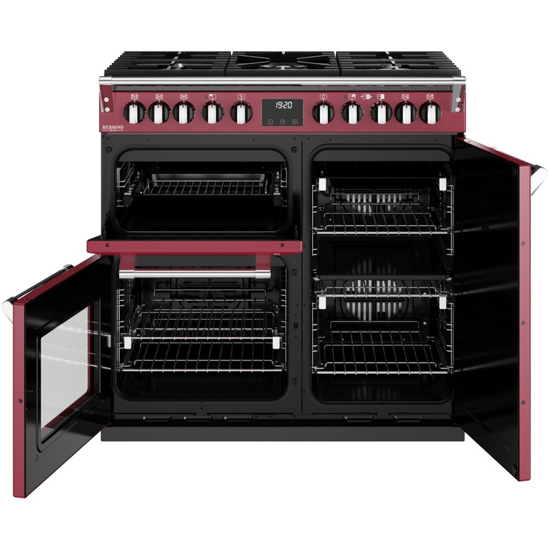 Stoves Richmond Deluxe ST DX RICH D900DF CRE 90cm Dual Fuel Range Cooker (Discontinued)