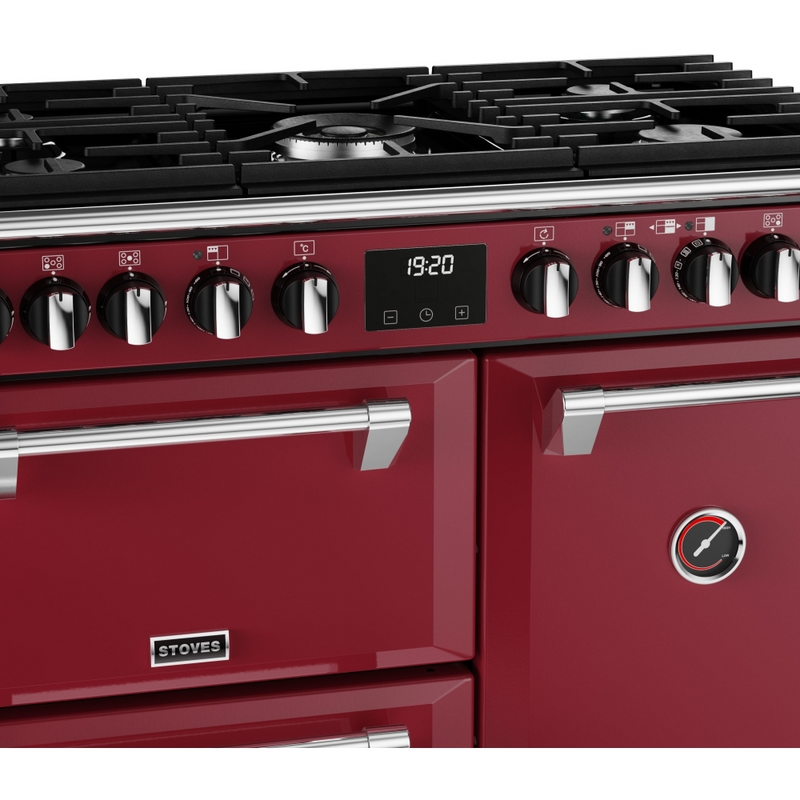 Stoves Richmond Deluxe ST DX RICH D900DF CRE 90cm Dual Fuel Range Cooker (Discontinued)
