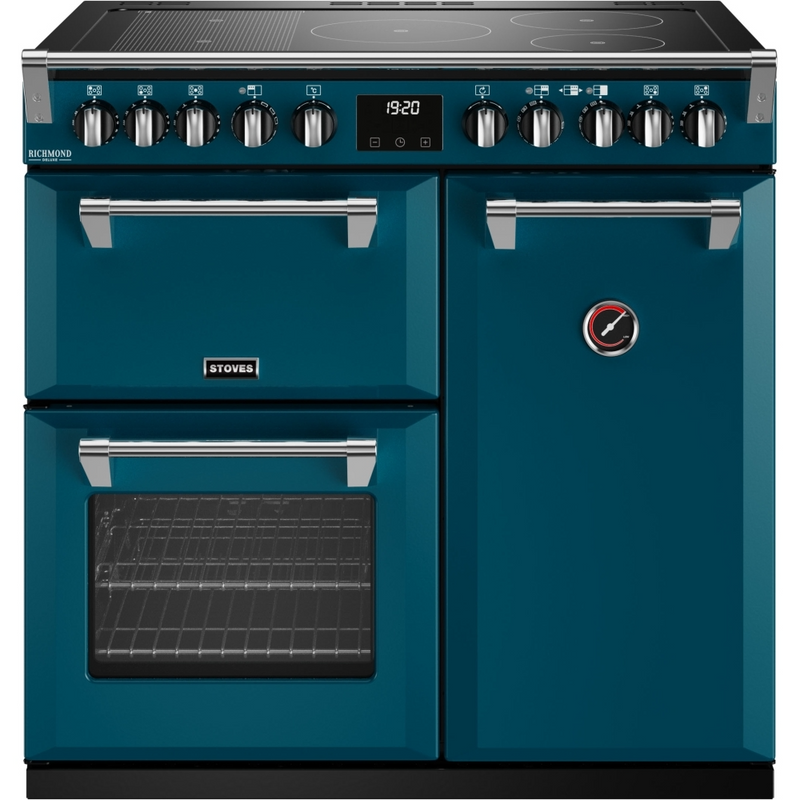 Stoves Richmond Deluxe ST DX RICH D900Ei RTY KTE 90cm Electric Induction (Rotary Control) Range Cooker