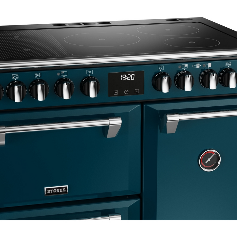 Stoves Richmond Deluxe ST DX RICH D900Ei RTY KTE 90cm Electric Induction (Rotary Control) Range Cooker (Discontinued)