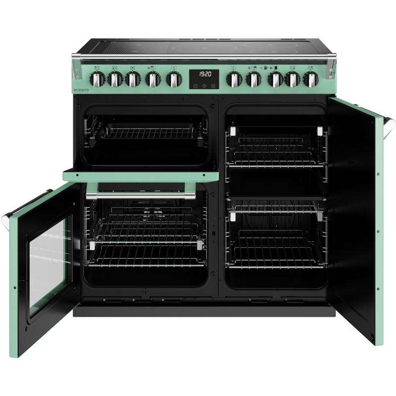 Stoves Richmond Deluxe ST DX RICH D900Ei RTY MMI 90cm Electric Induction (Rotary Control) Range Cooker (Discontinued)