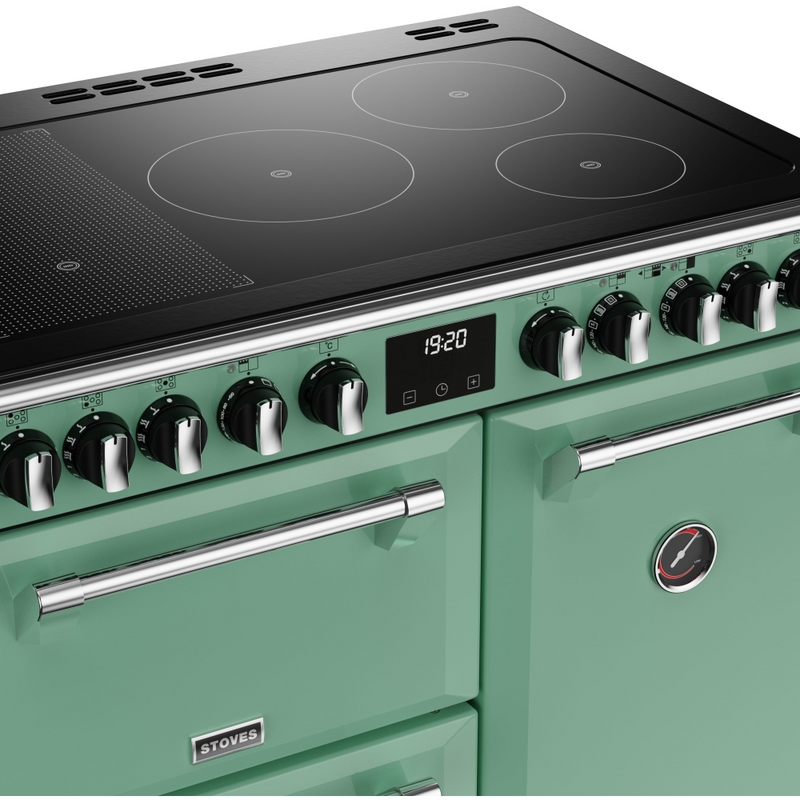 Stoves Richmond Deluxe ST DX RICH D900Ei RTY MMI 90cm Electric Induction (Rotary Control) Range Cooker (Discontinued)