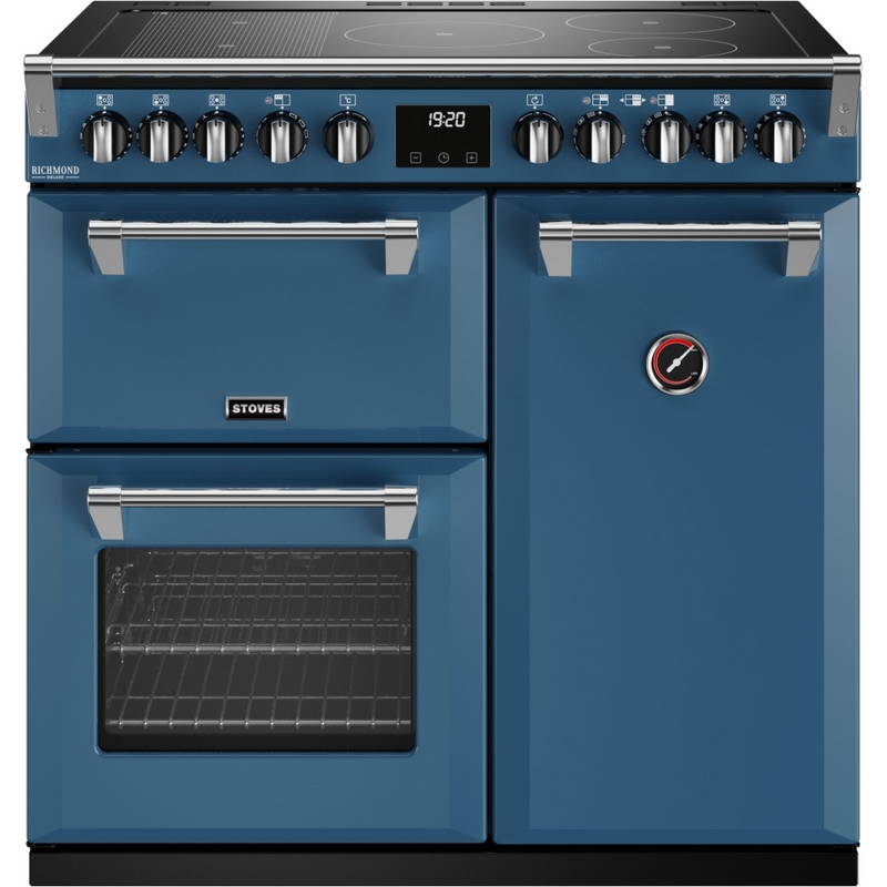 Stoves Richmond Deluxe ST DX RICH D900Ei RTY TBL 90cm Electric Induction (Rotary Control) Range Cooker (Discontinued)