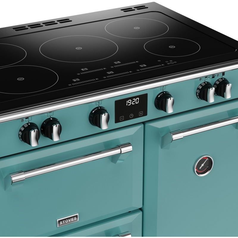Stoves Richmond Deluxe ST DX RICH D900Ei TCH CBL 90cm Electric Induction (Touch Control) Range Cooker (Discontinued)