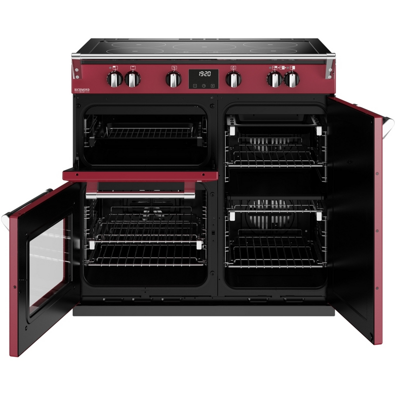 Stoves Richmond Deluxe ST DX RICH D900Ei TCH CRE 90cm Electric Induction (Touch Control) Range Cooker (Discontinued)