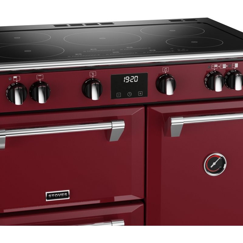 Stoves Richmond Deluxe ST DX RICH D900Ei TCH CRE 90cm Electric Induction (Touch Control) Range Cooker (Discontinued)