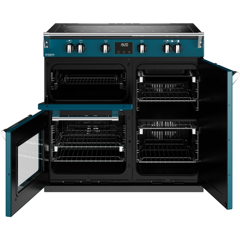 Stoves Richmond Deluxe ST DX RICH D900Ei TCH KTE 90cm Electric Induction (Touch Control) Range Cooker (Discontinued)