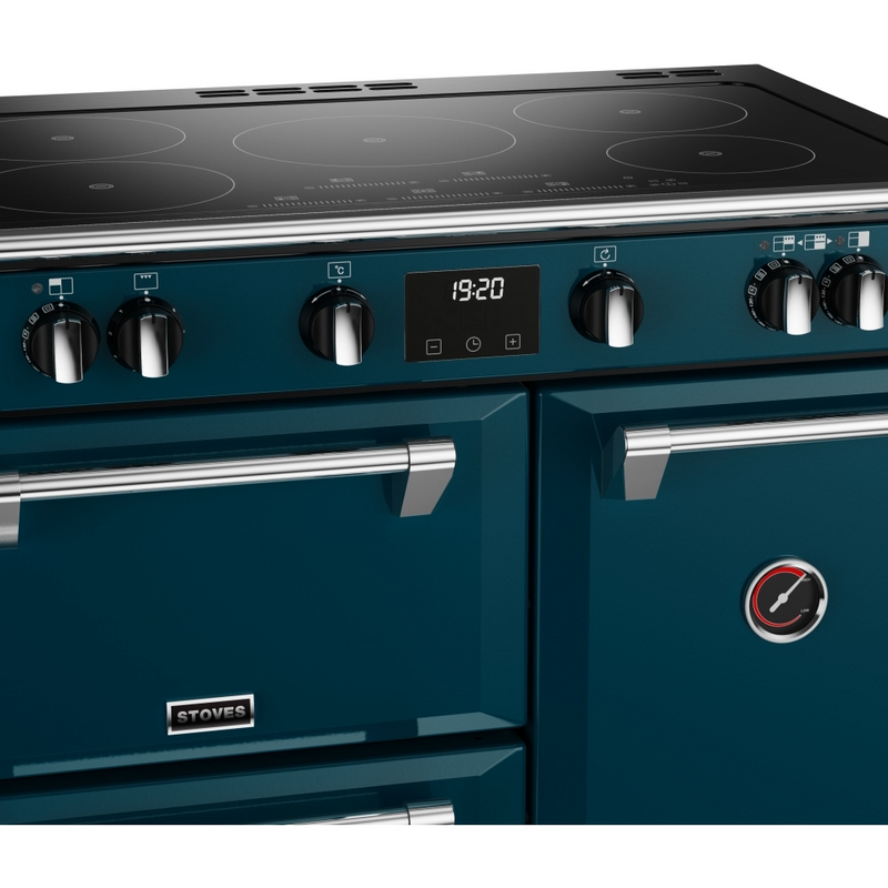 Stoves Richmond Deluxe ST DX RICH D900Ei TCH KTE 90cm Electric Induction (Touch Control) Range Cooker (Discontinued)